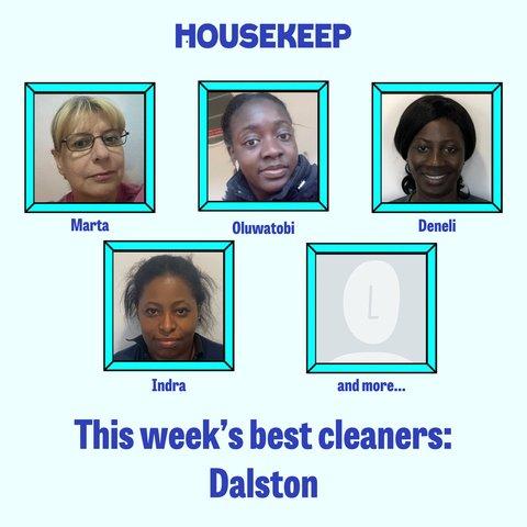 This week's best cleaners: Dalston