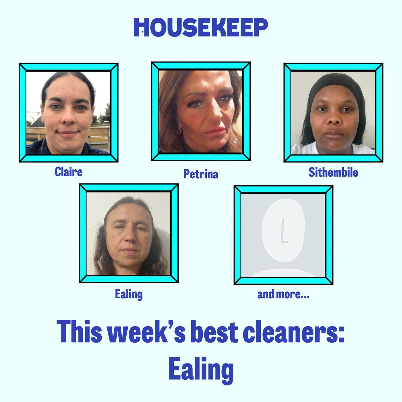 This week's best cleaners: Ealing
