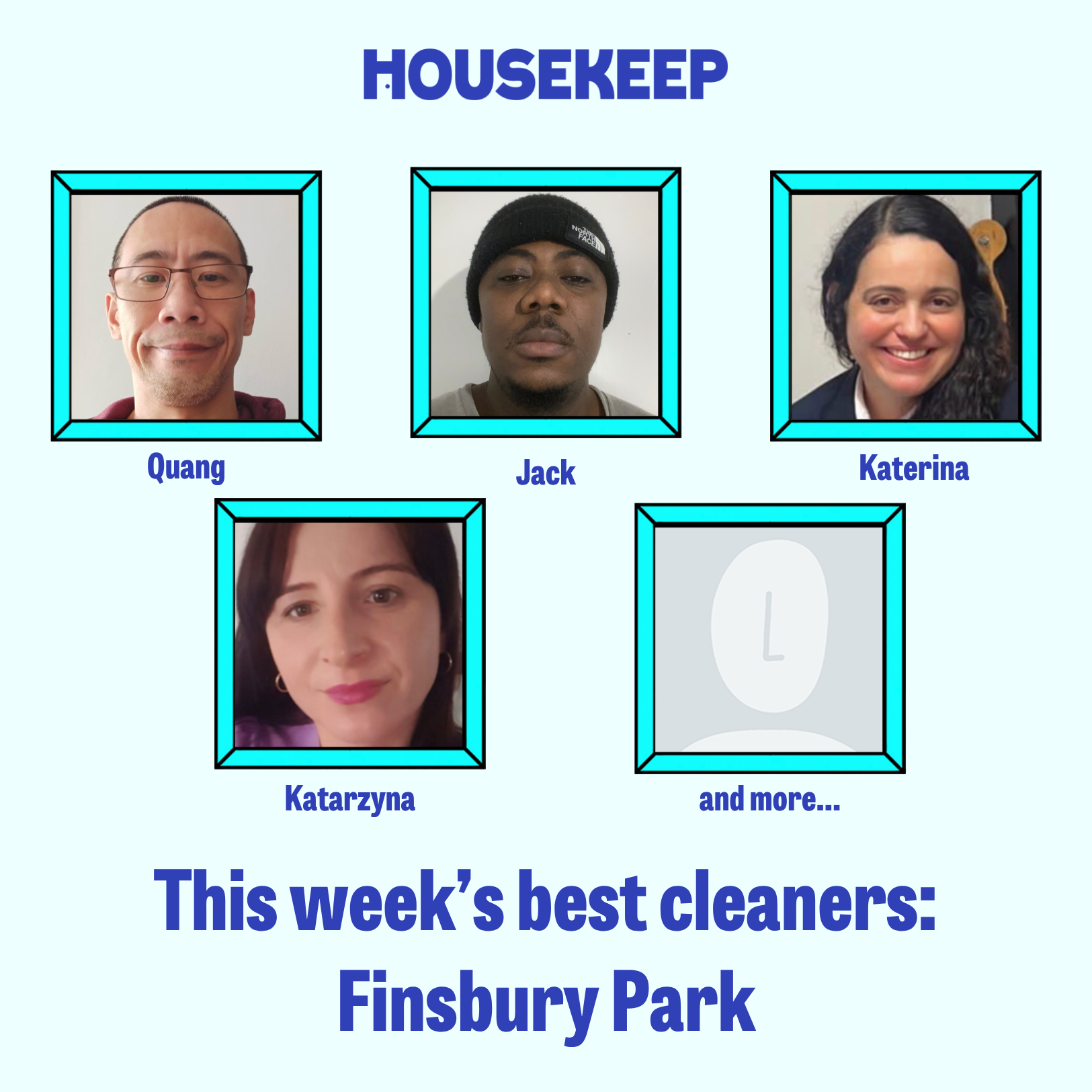 This week's best cleaners: Finsbury Park