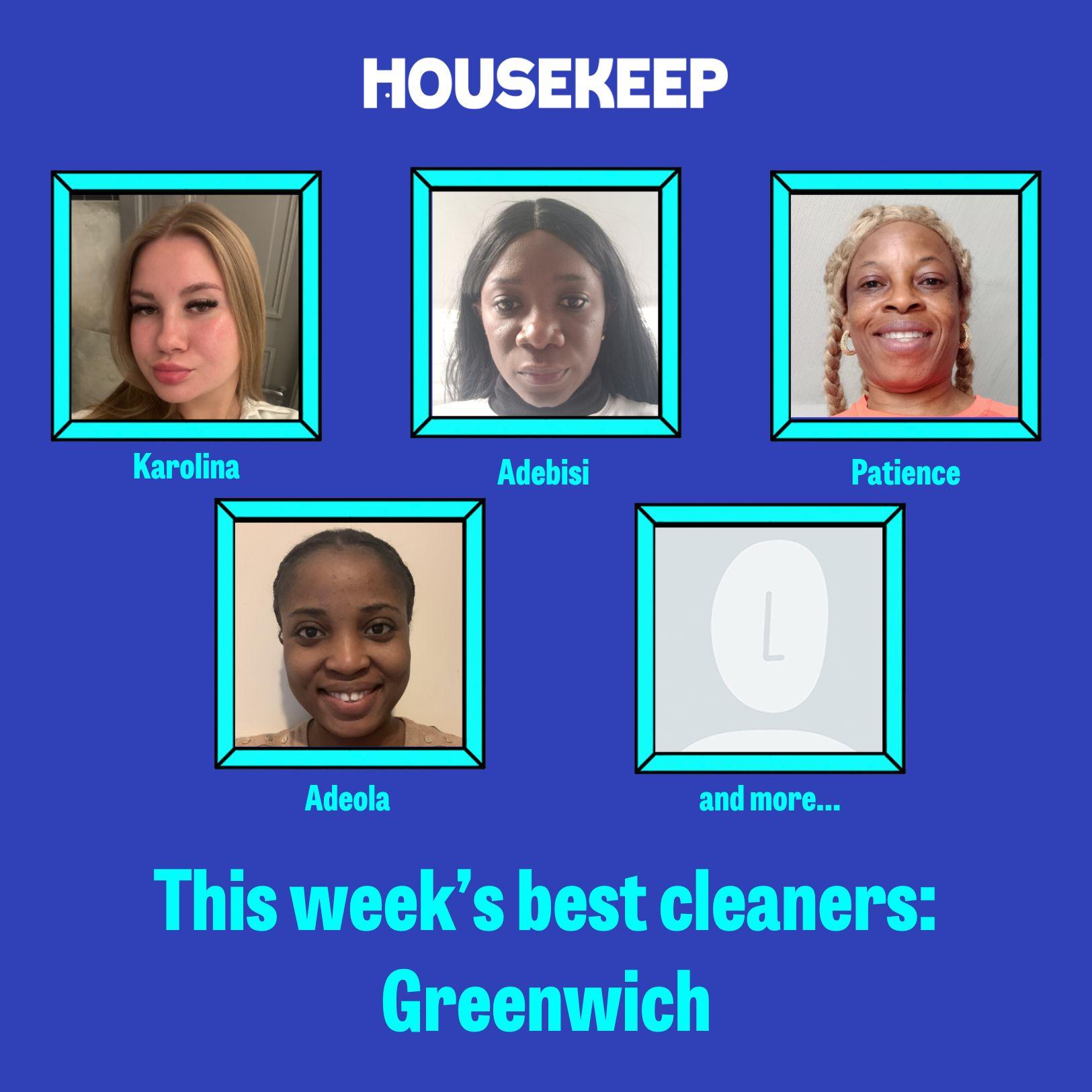 This week’s best cleaners: Greenwich