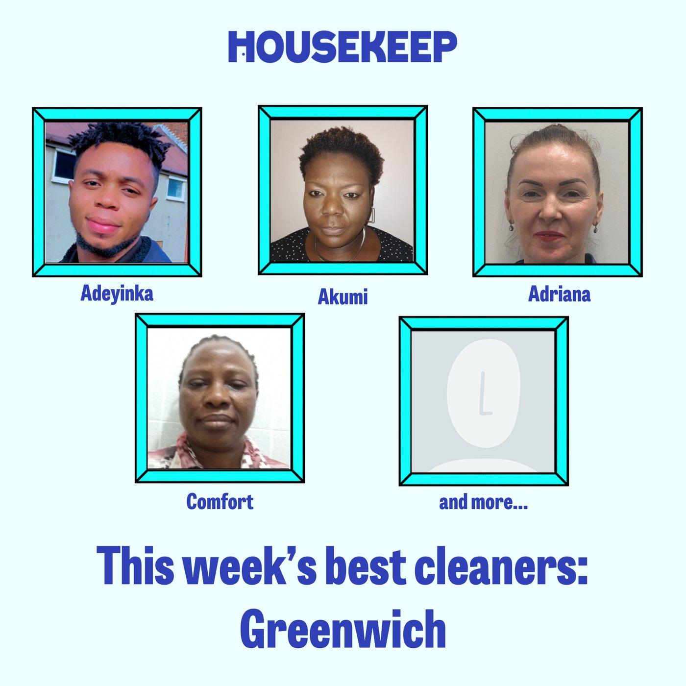 This week's best cleaners: Greenwich
