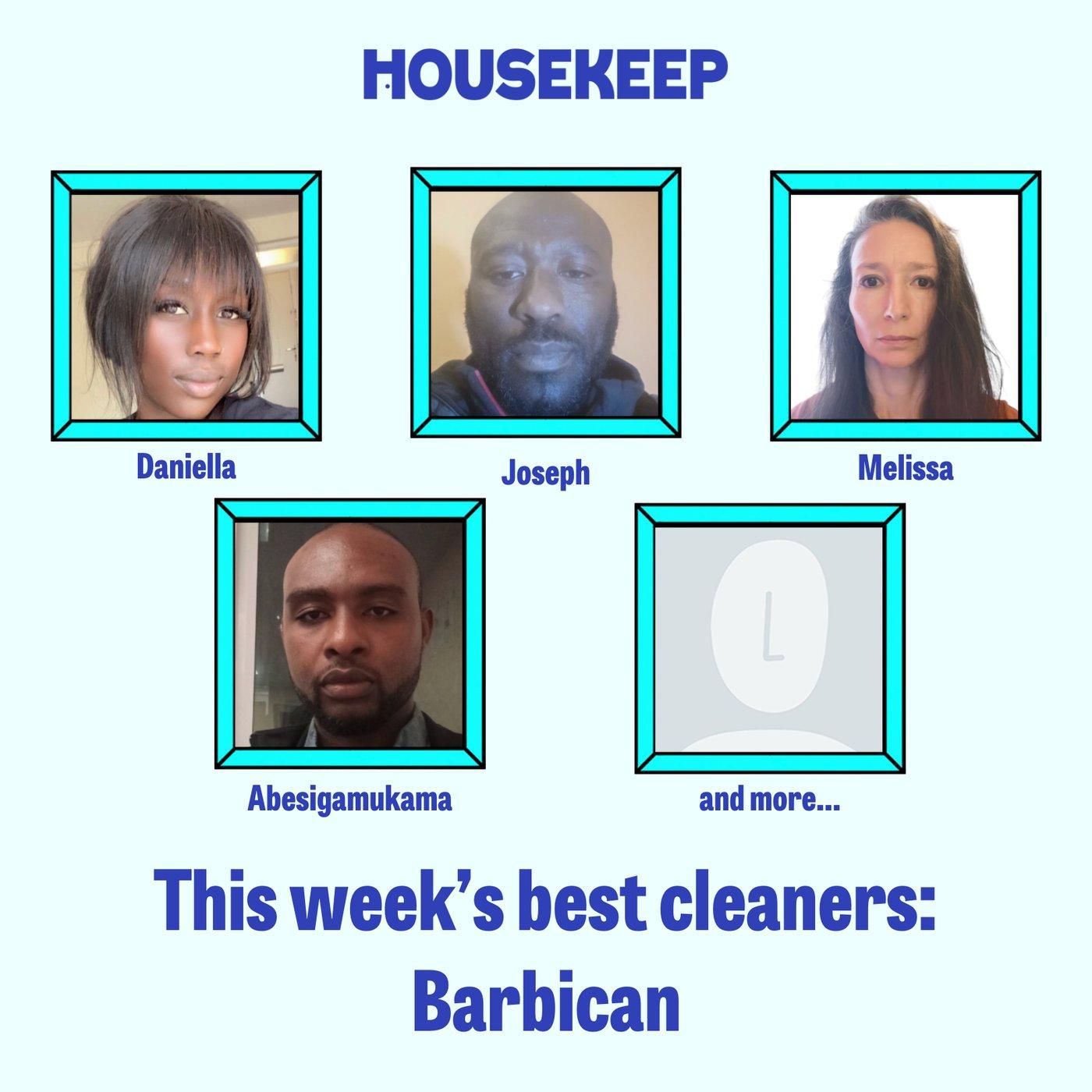 This week's best cleaners: Barbican