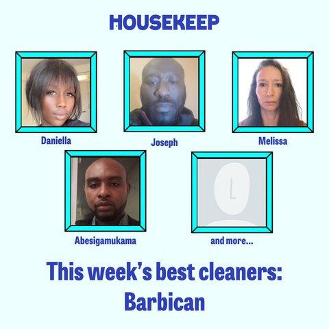 This week's best cleaners: Barbican