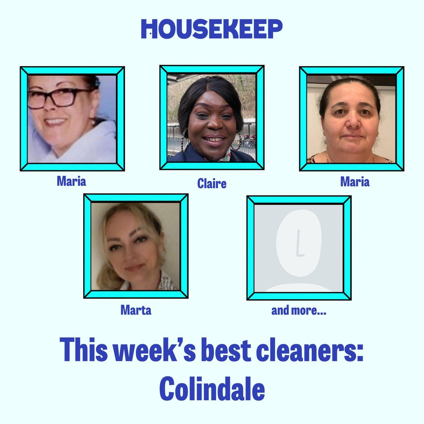 This week's best cleaners: Colindale