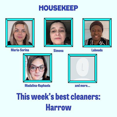 This week's best cleaners: Harrow