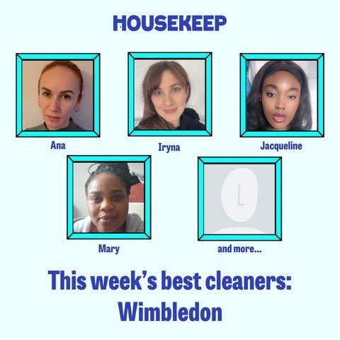This week's best cleaners: Wimbledon