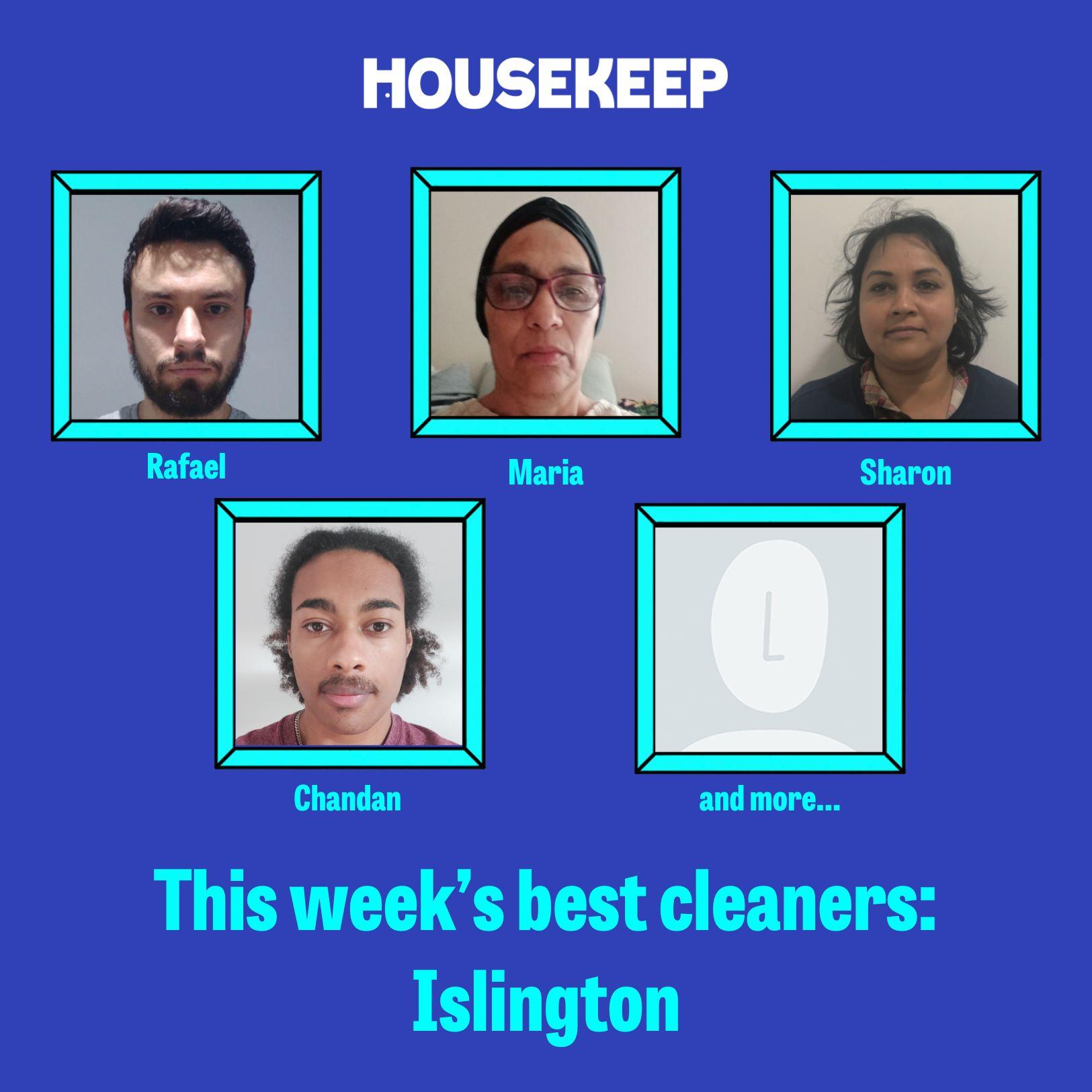 This week’s best cleaners: Islington