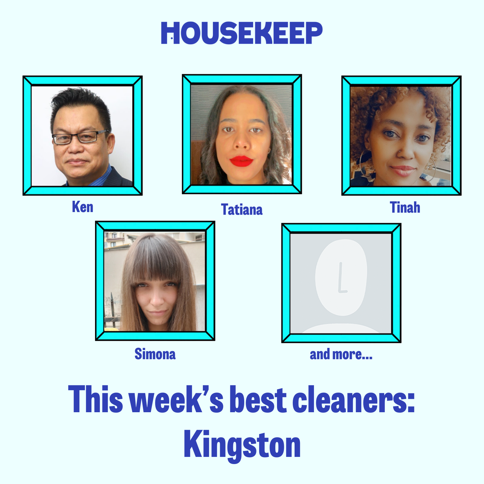 This week's best cleaners: Kingston