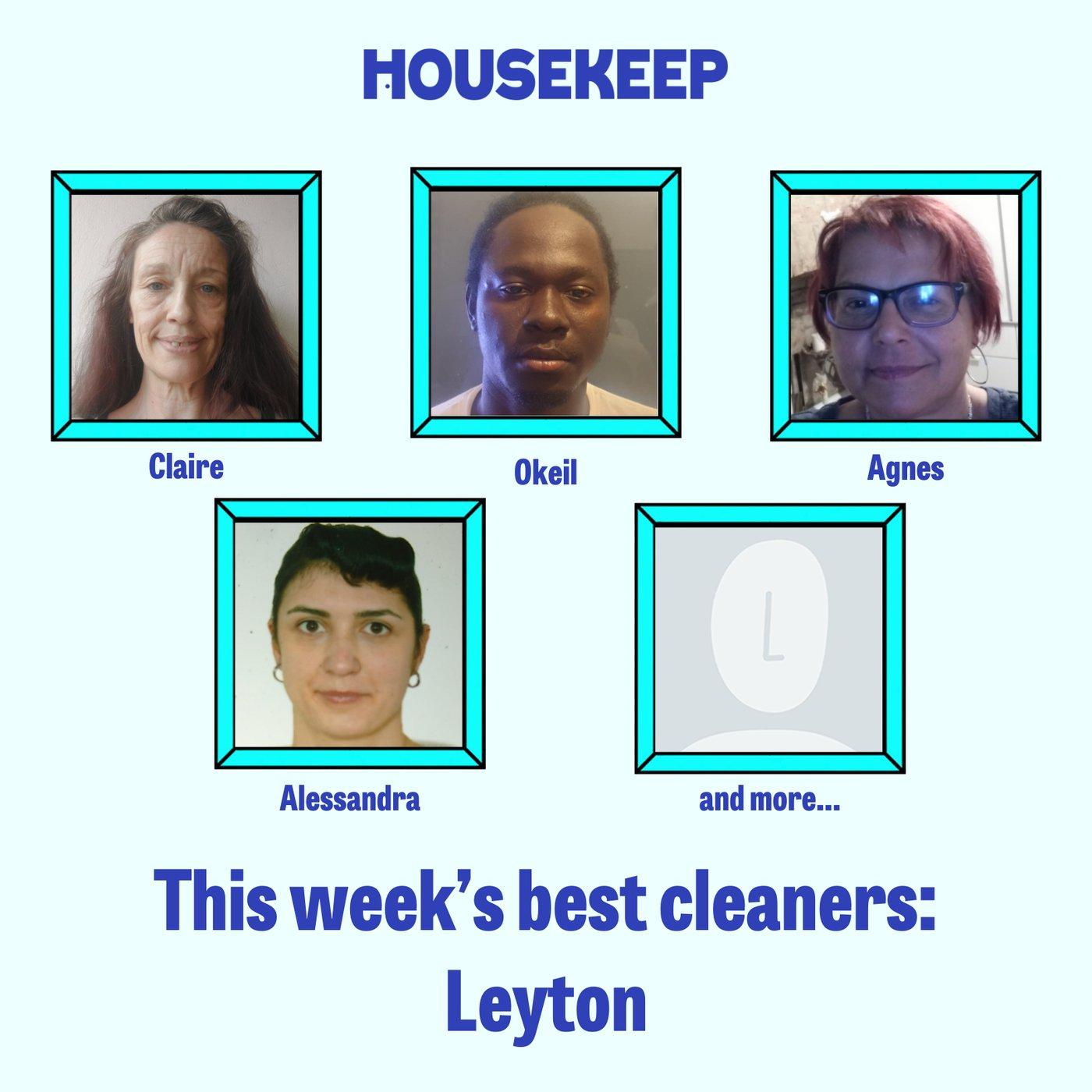 This week's best cleaners: Leyton