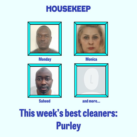 This week's best cleaners: Purley