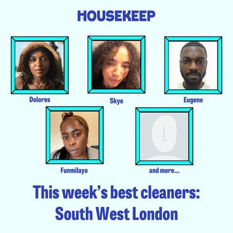 This week's best cleaners: South West London