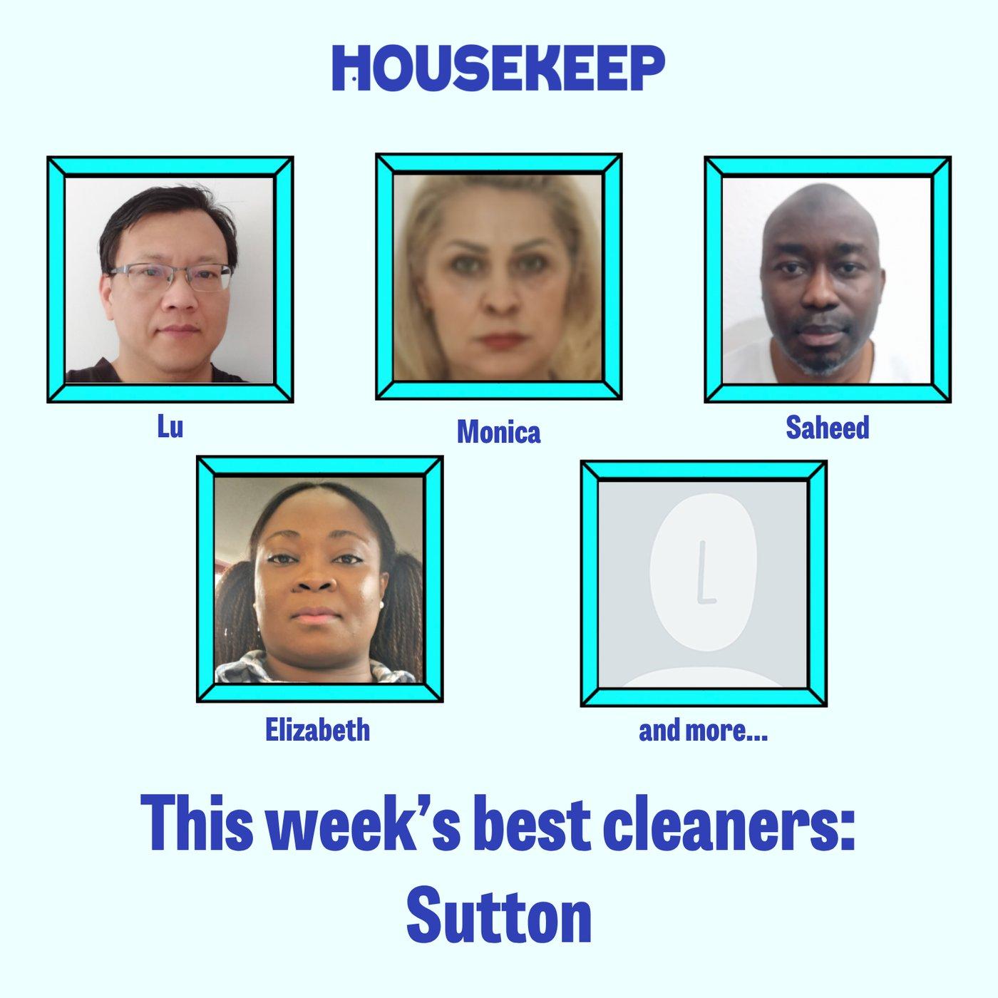 This week's best cleaners: Sutton