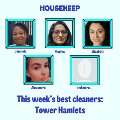 This week's best cleaners: Tower Hamlets