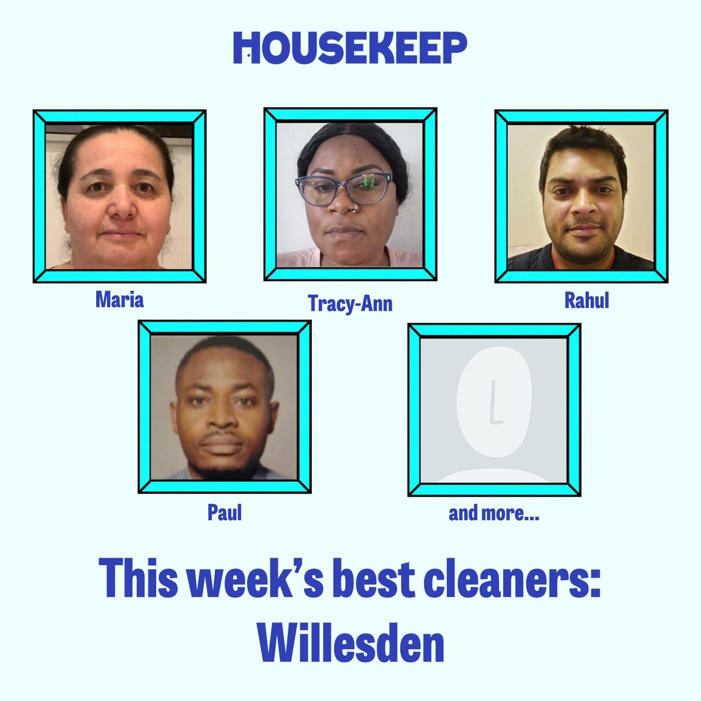 This week's best cleaners: Willesden