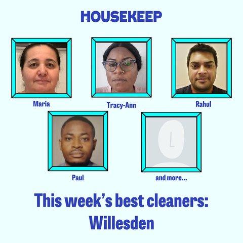 This week's best cleaners: Willesden