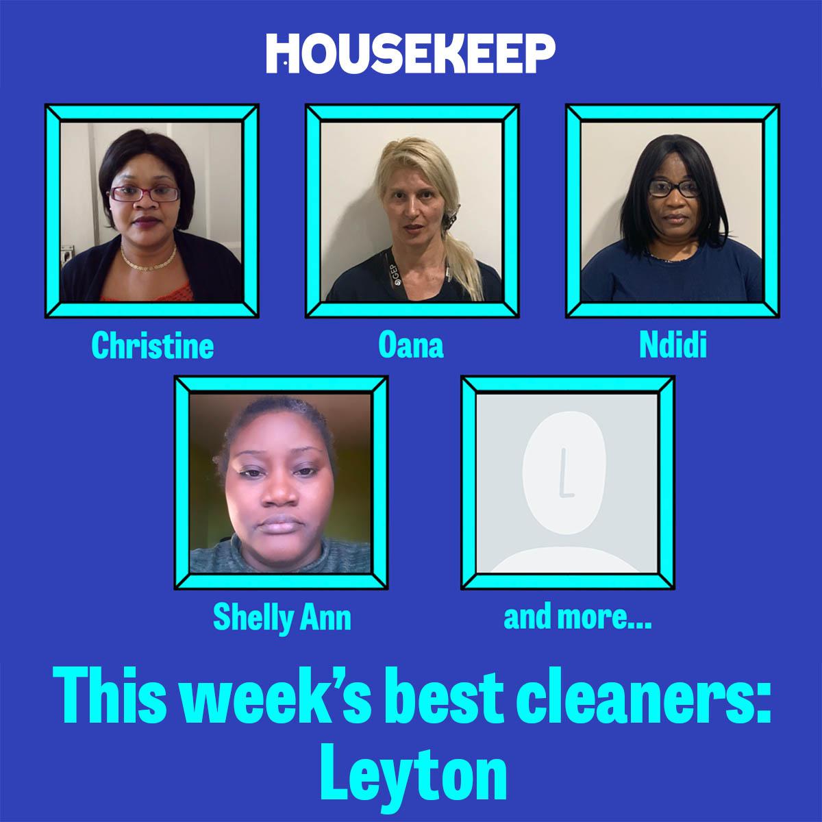 This week's best cleaners: Leyton