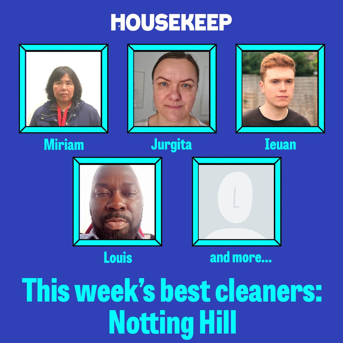 This week's best cleaners: Notting Hill