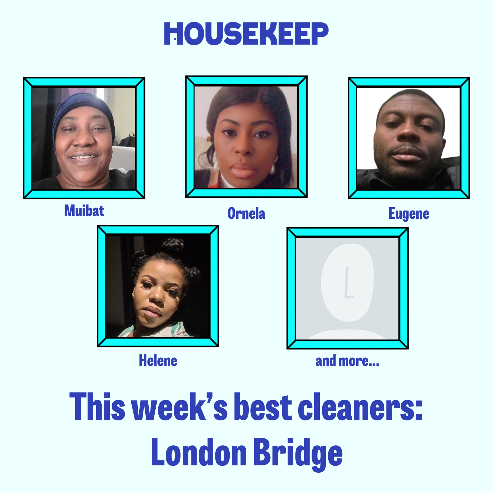 This week's best cleaners: London Bridge