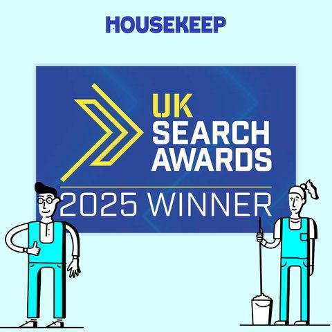 Housekeep wins at the UK Search Awards 2025