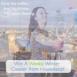 Win a Weekly Winter Home Cleaner!