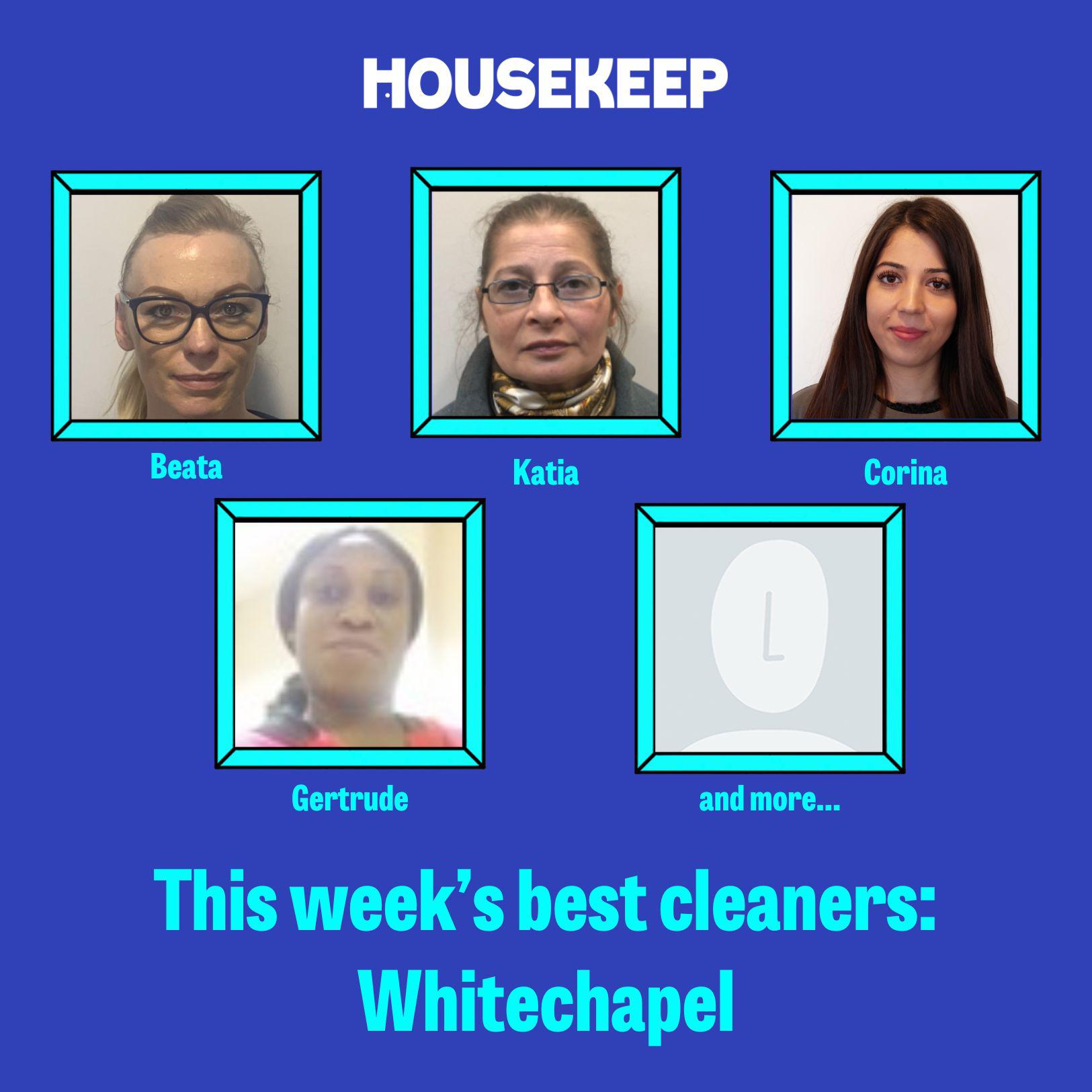 This week's best cleaners: Whitechapel